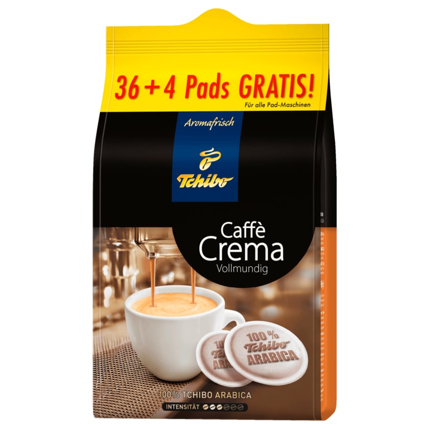 Tchibo Caffè Crema Pads 36+4 Stück